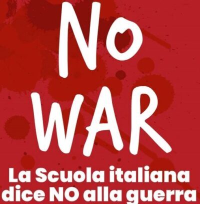La Scuola dice NO alla Guerra!